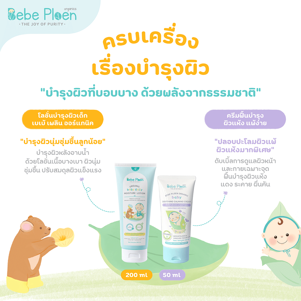 ชุดของขวัญ เพื่อเด็กแรกเกิด เบเบ้ เพลิน ออร์แกนิค